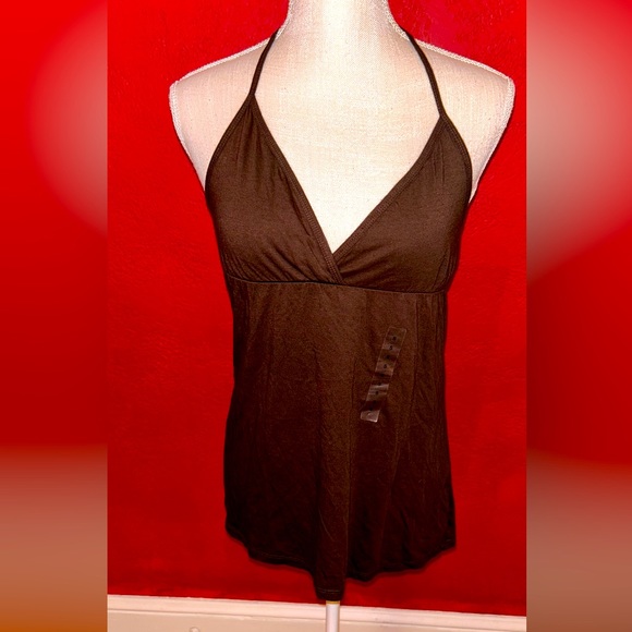 Womens brown halter top size small  from Gap NWT - Picture 1 of 6